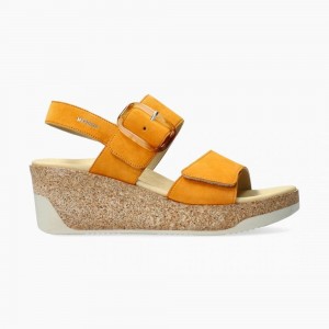 Women Mephisto Giulia Wedge Sandals | GAX490537