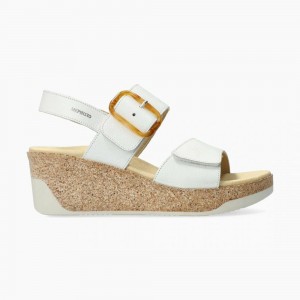 Women Mephisto Giulia Wedge Sandals | GBQ153207