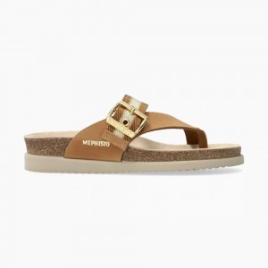 Women Mephisto Heike Cork Sandals | KLX593867