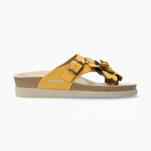 Women Mephisto Helen Flower Cork Sandals | IWC629418