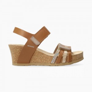 Women Mephisto Lucia Cork Sandals | TWY851724