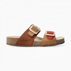 Women Mephisto Madison Cork Sandals | IXD748961