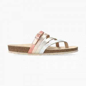 Women Mephisto Natty Cork Sandals | USR857461