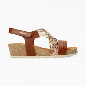 Women Mephisto Renza Cork Sandals | GAH519680