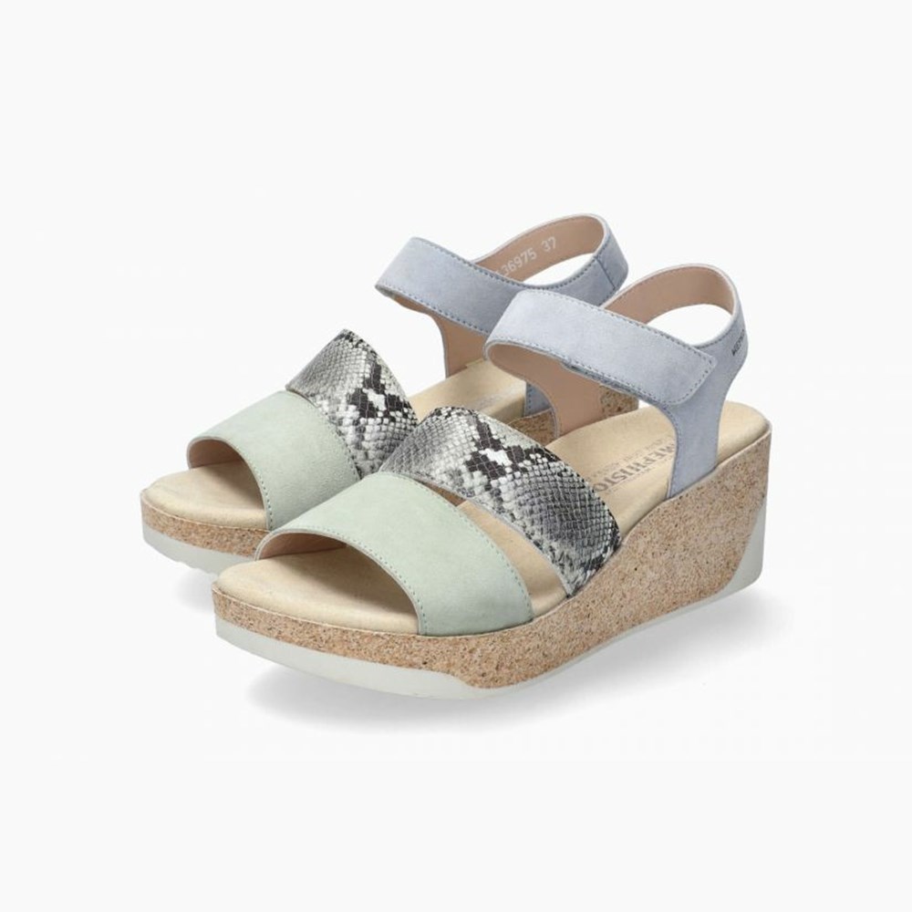 Women Mephisto Gianna Wedge Sandals | CLM295816