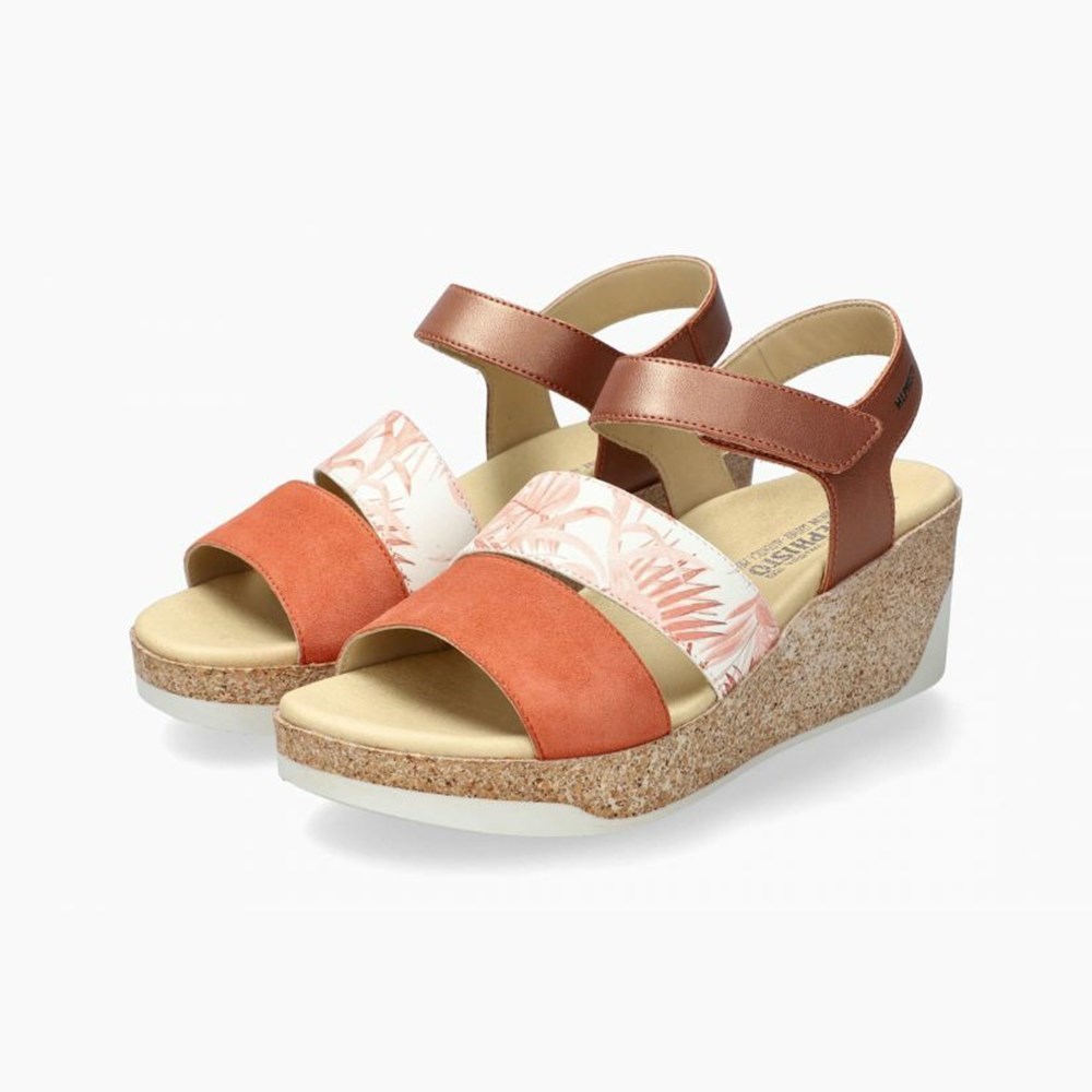 Women Mephisto Gianna Wedge Sandals | ECG428769