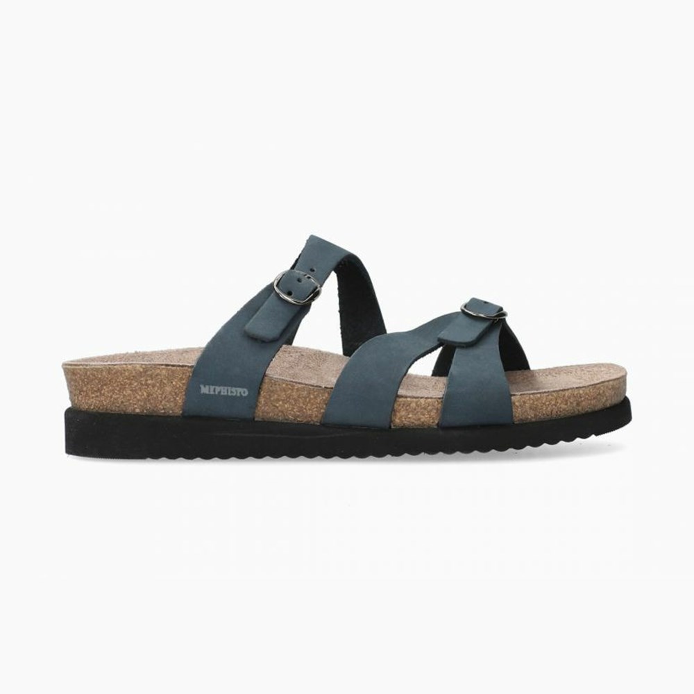 Women Mephisto Hannel Cork Sandals | FUW382149