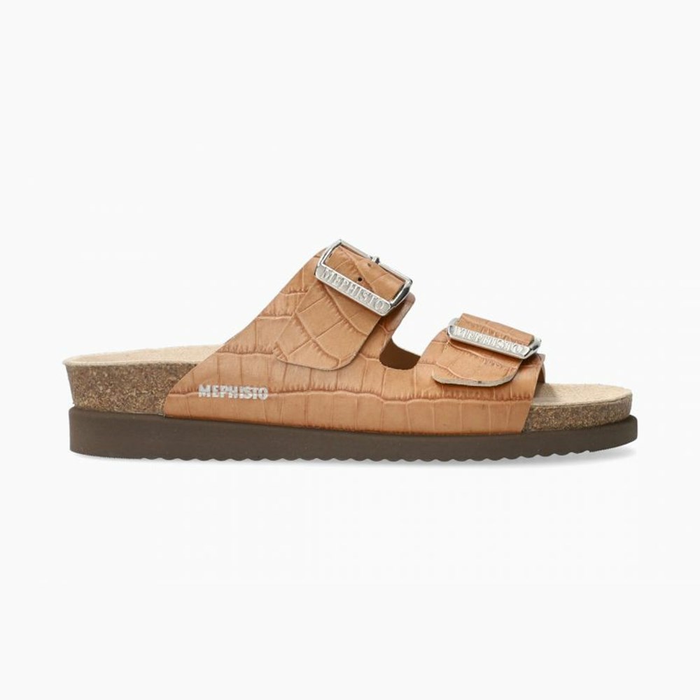 Women Mephisto Hester Cork Sandals | CSI470539