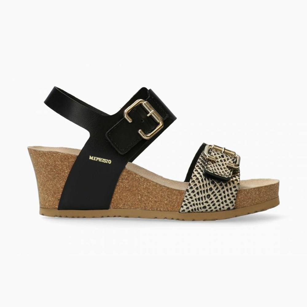 Women Mephisto Lissandra Cork Sandals | AFS759816