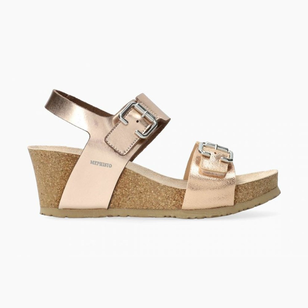 Women Mephisto Lissandra Cork Sandals | UZY163809